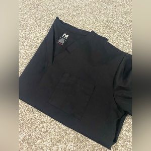 Black Scrub Top